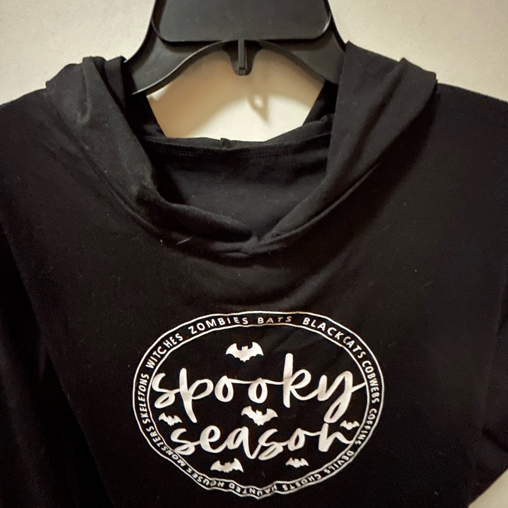 Black 'Spooky Season' Hoodie